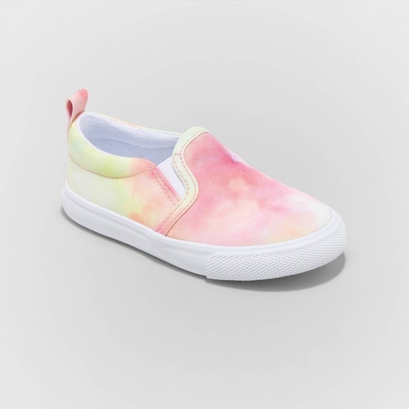 Cat & Jack Shoes Cat Jack Emilia Slipon Sneakers Pink Tiedye